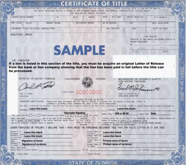 Title Repair Package